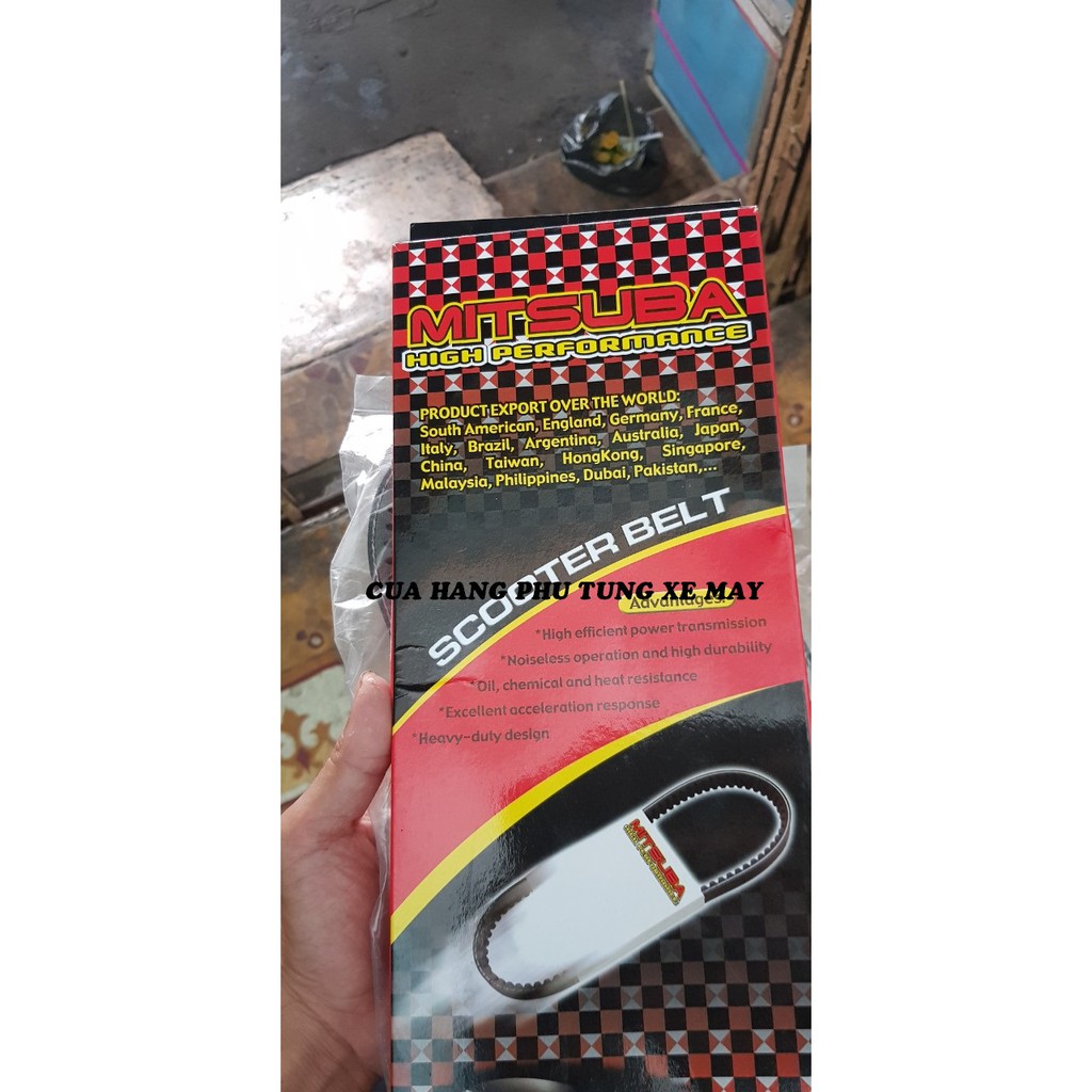 Dây Curoa Mitsuba gắn xe AirBlade 125/ AirBlade Thái/ AirBlade VN đời 2008 - 2020