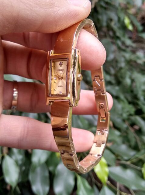 Đồng hồ lắc Nữ Haoba HB-574 màu vàng cực đẹp