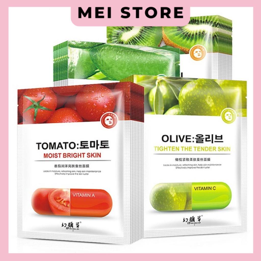 Mặt nạ Cao cấp Hoa quả chiết xuất từ Vitamin HUANYANCAO