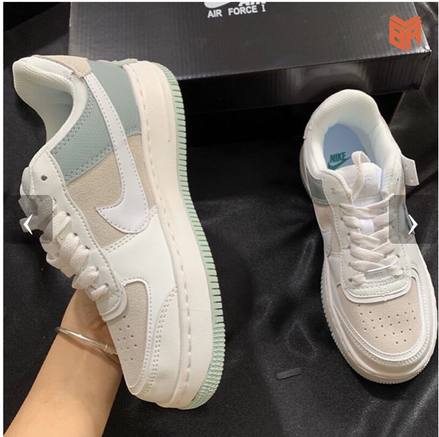 Giày Air Force 1 Shadow Spruce Aura Green