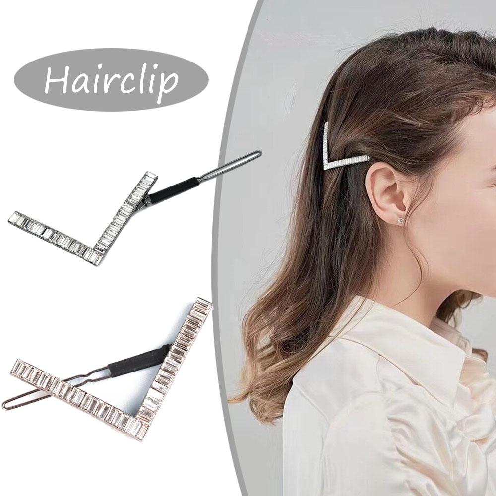 Kẹp Tóc Đính Đá Nhiều Màu Thời Trang Cho Nữ