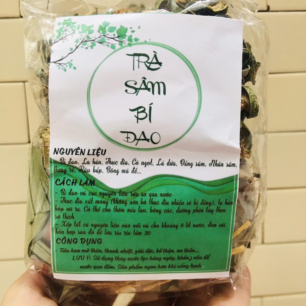 Trà sâm, Trà sâm bí đao Tây Sơn Food 60gr - Giải nhiệt mùa hè