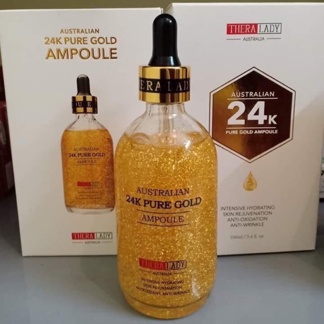 Serum vàng 24k Úc Australian 24k Pure Gold Ampoule 100ml💐💐💐