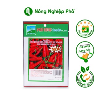 Hạt Giống Ớt Chỉ Thiên Siêu Cay PHÚ NÔNG Gói 0,1 Gram