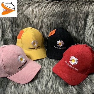 (nguyendangthuychi2019) Mũ lưỡi trai nam nữ hoa cúc vải nhung hàng cao cấp  - dqt1903