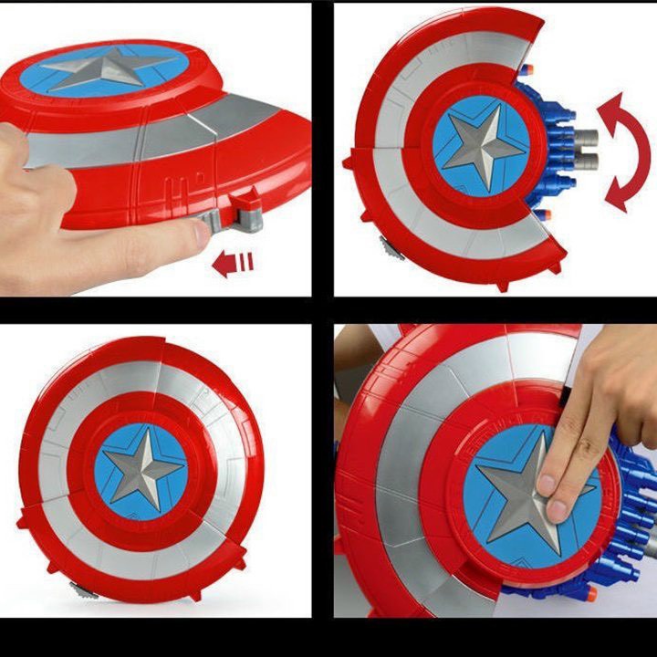 Khiên đội trưởng Mỹ, siêu anh hùng Captain Marvel