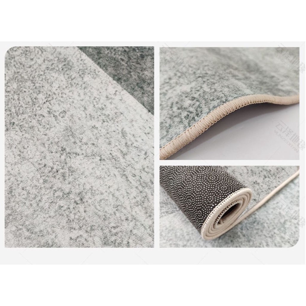 Thảm chùi chân 3D, thảm lau chân, thảm bếp chống trơn trượt, kích thước 40 x 60 cm