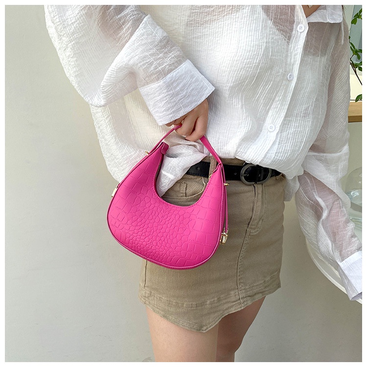 Túi đeo dưới cánh tay phong cách Pháp sang trọng thời trang mùa hè 2022 cho nữ