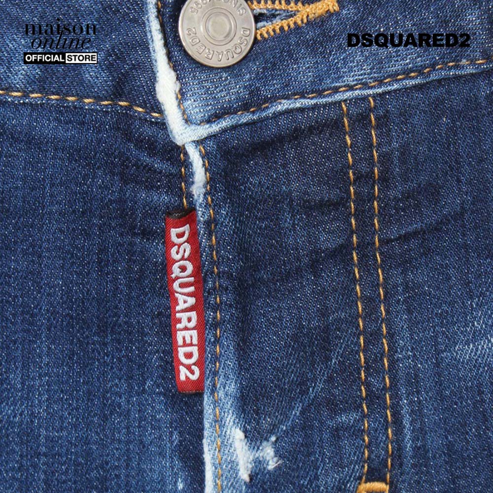 DSQUARED2 - Quần jeans nữ phom slim fit Cool Girls S75LA0882-470