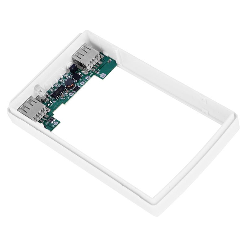 Hộp Sạc Dự Phòng 18650 Sử Dụng Năng Lượng Mặt Trời Có Đèn Led DIY Điện Thoại