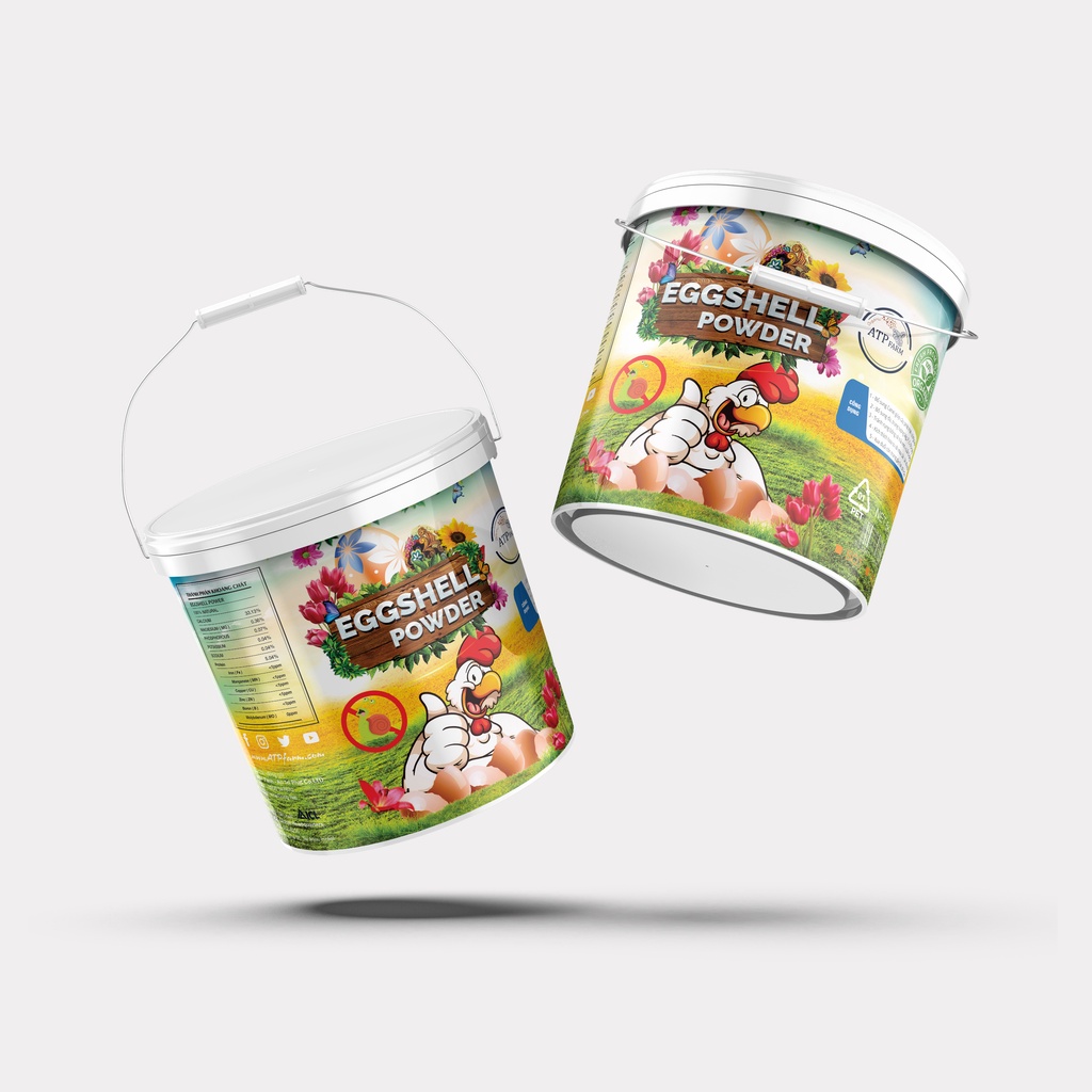 ATP Farm - CHÍNH HÃNG : THÙNG 5KG BỘT VỎ TRỨNG Ủ MEN VI SINH cho cây trồng - Nông nghiệp hữu cơ Nhập khẩu Châu Âu