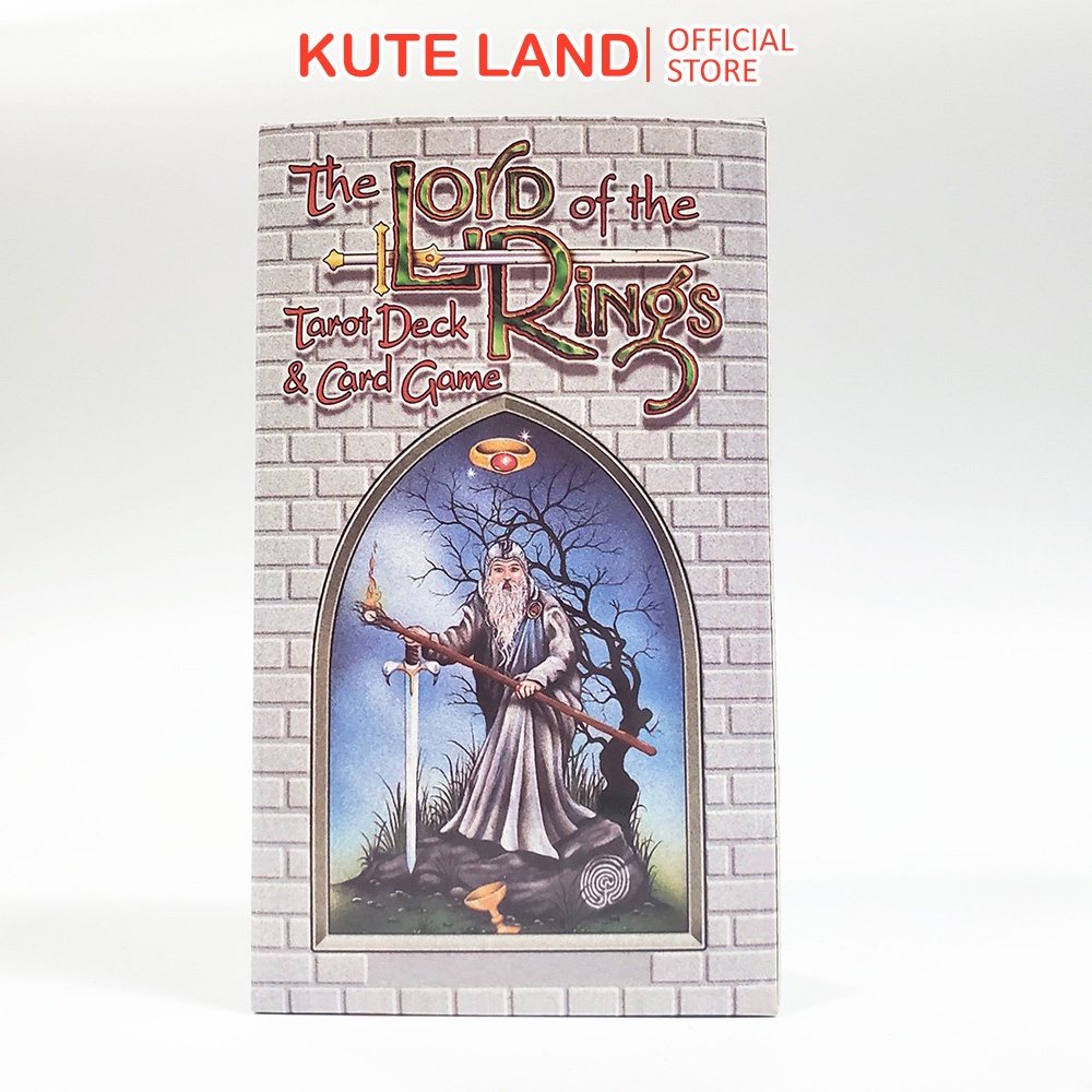 [Size Gốc] Bộ Bài Tarot The Lord Of The Rings 7x12 Cm Tặng Đá Thanh Tẩy S36