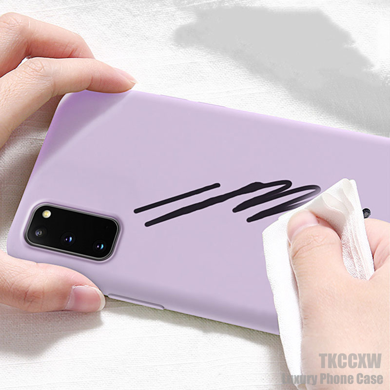 Ốp Điện Thoại Silicon Mềm Hình Cỏ Cho Samsung Galaxy S22 Plus S20 Note 20 Ultra Note 10 + 9 8 S20 FE S20 S10 S9 S8 Plus S10e