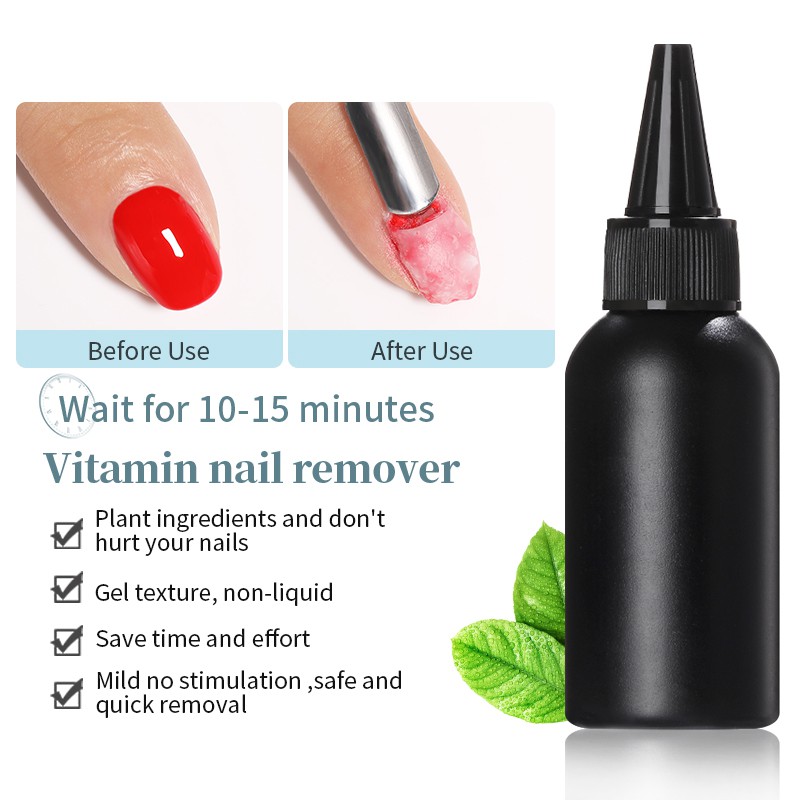 UR SUGAR  Gel vitamin tẩy sơn móng tay nhanh chóng 40g
