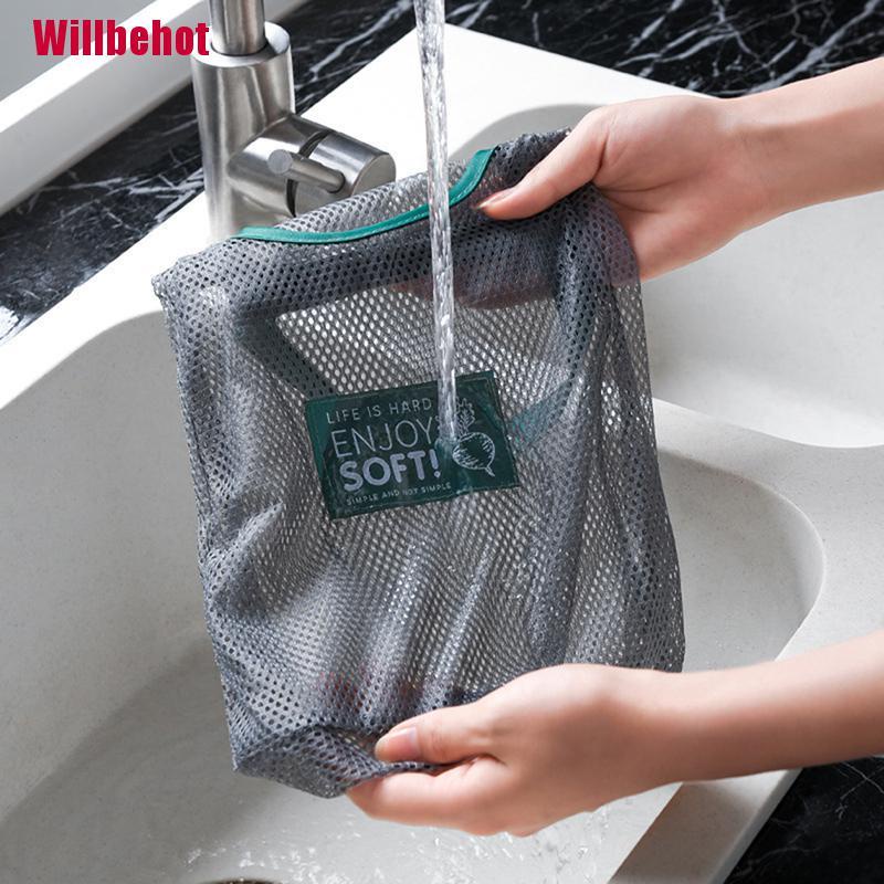 Túi lưới đựng rau củ quả có thể tái sử dụng cho nhà bếp