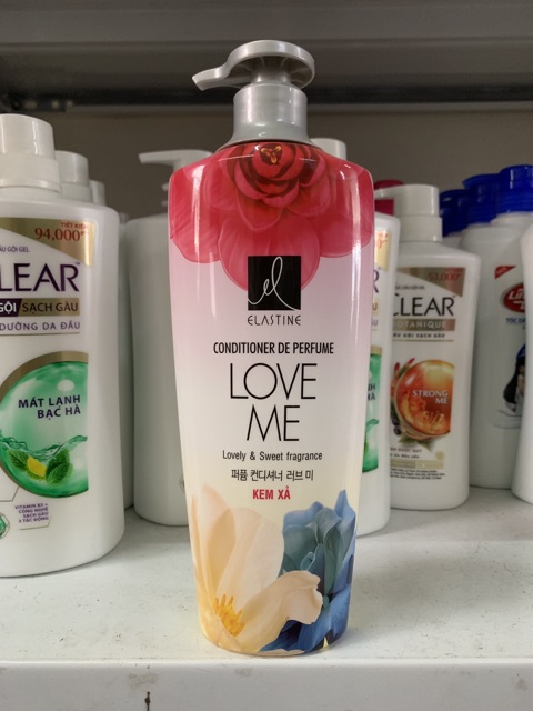 Bộ Dầu Gội Elastine Love Me 600g + Dầu Xả Elastine Love Me 600g