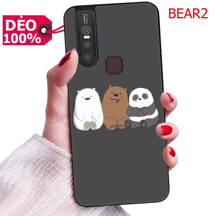 Ốp Lưng Vivo Đủ Dòng Dẻo SWEETBEAR Dễ Thương cho V11i/S1/Y71/Y69/Y53/Y55/Y55S/Y55L/V5/V5S/Y67/V7/V7 Youth/V7 Plus/V9