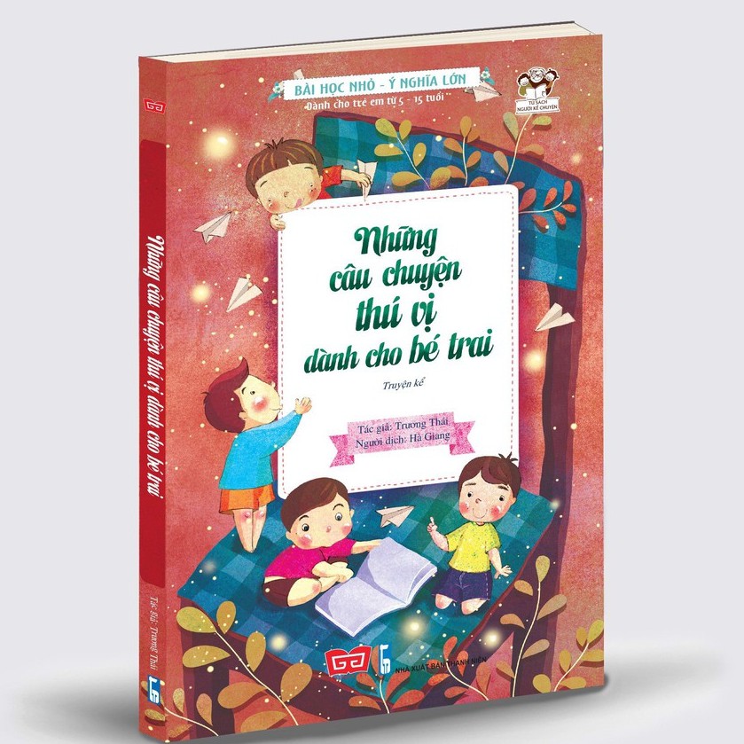 SÁCH - Những câu chuyện thú vị dành cho bé trai