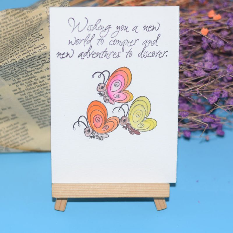 Con Dấu Silicone Trong Suốt Hình Côn Trùng Độc Đáo Tiện Dụng