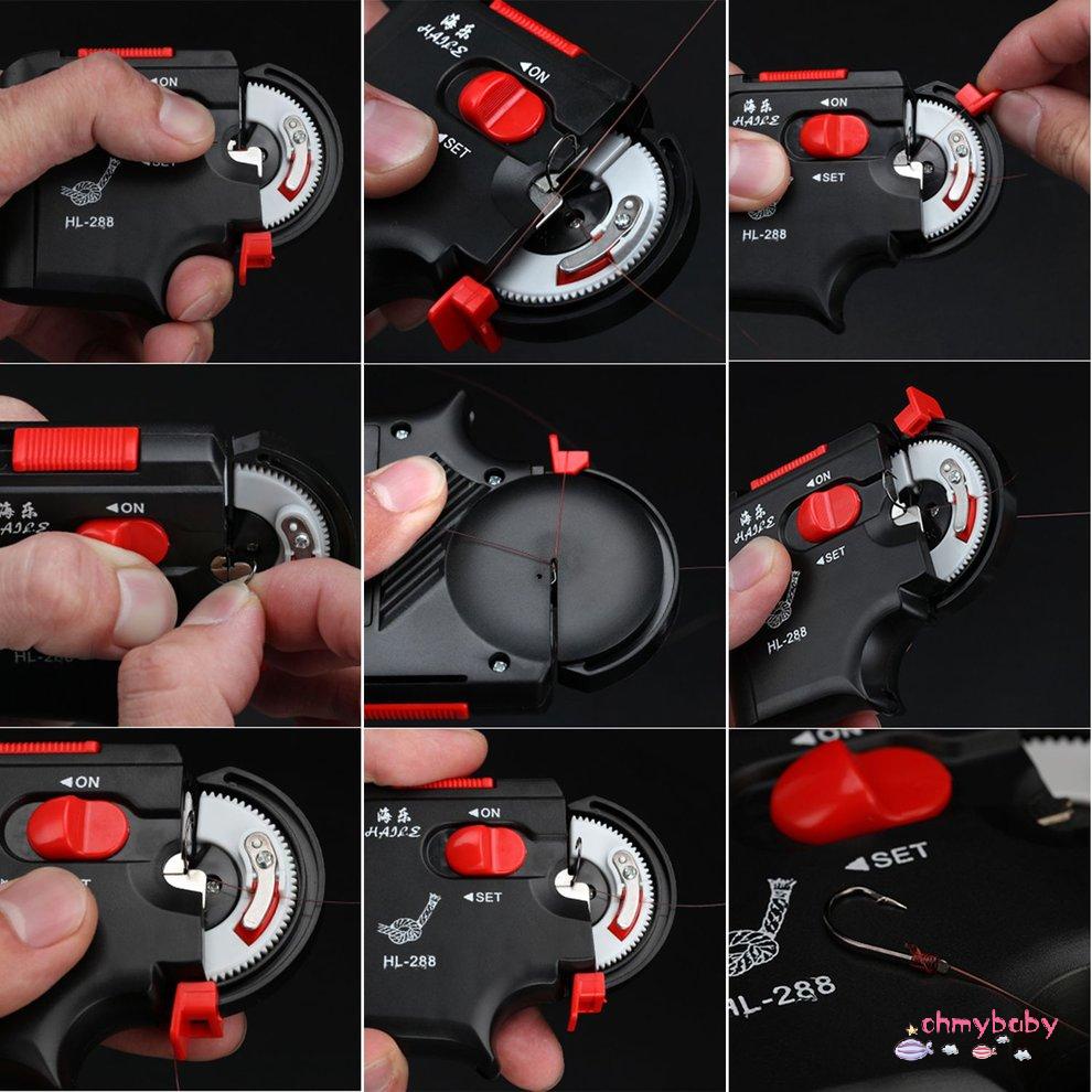 Máy móc câu cá điện hoàn toàn tự động Máy móc câu cá nhanh buộc [8/24]