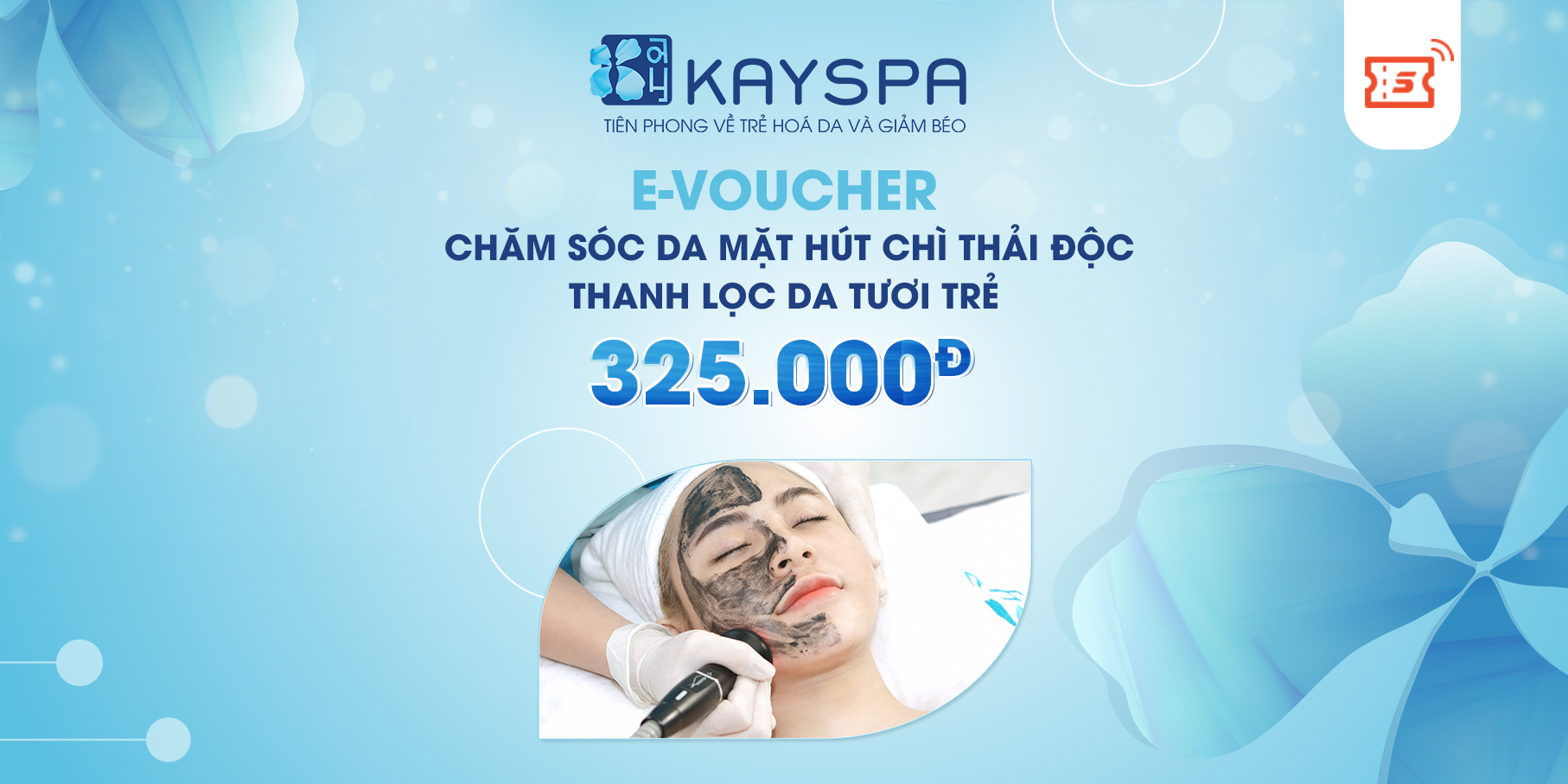 Chăm Sóc Da Mặt Hút Chì Thải Độc Thanh Lọc Da Tươi Trẻ tại Kay Spa