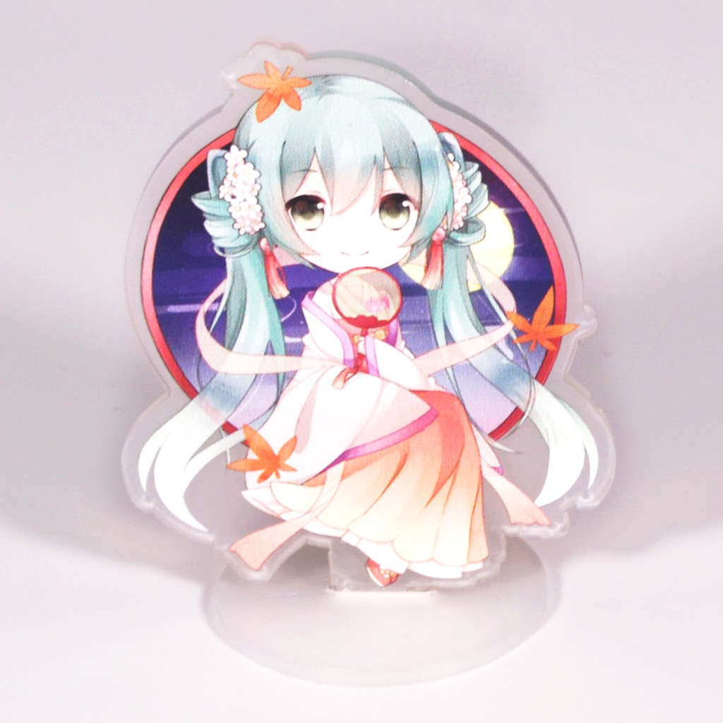 [thanh lý bán lỗ]Standee Tượng Mica Anime chibi 10cm - Hatsune Miku [AAM] [PGN20]