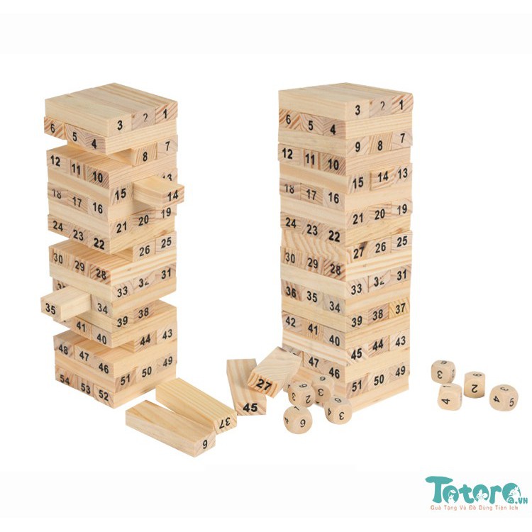 Đồ chơi nhóm rút gỗ Jenga số