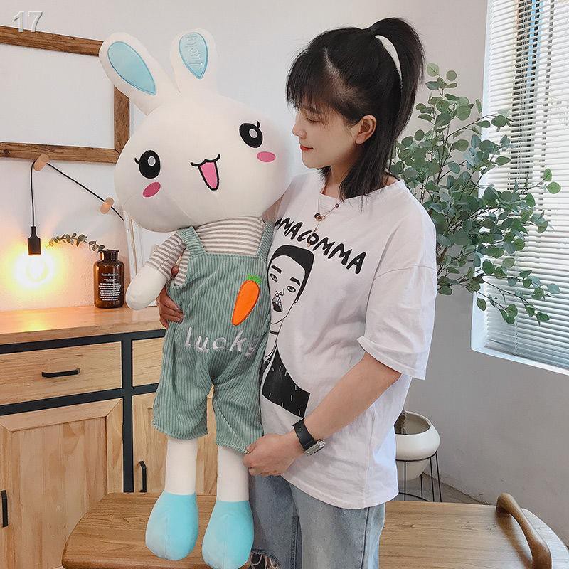 Gối thỏ lớn mẫu mới nổi tiếng trên mạng đồ chơi sang trọng búp bê trắng trẻ em quà sinh nhật cho bé gái