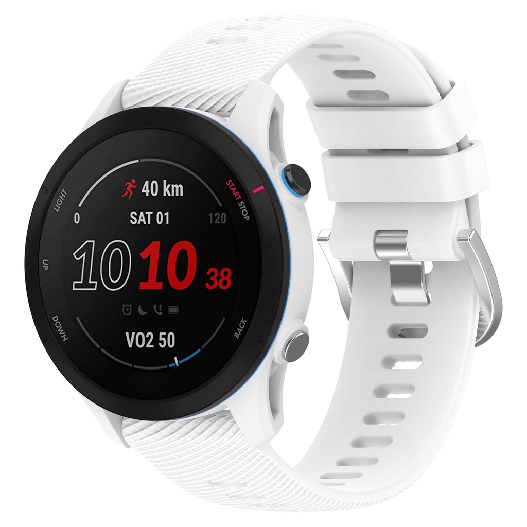 Dây Đeo Silicon 18 / 22mm Thay Thế Cho Đồng Hồ Garmin Forerunner 255 255S 265 265S / Vivoactive 4 4S / Venu 2 2S