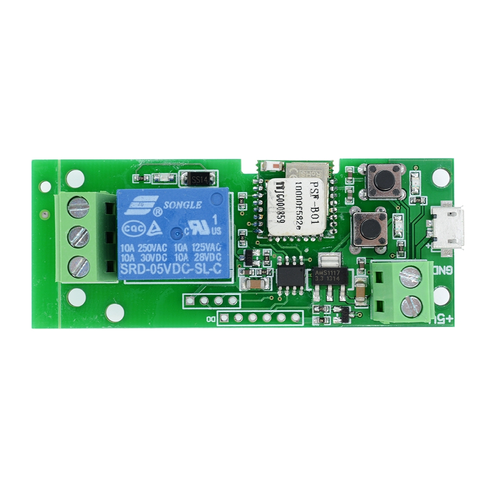 Công tắc thông minh không dây WiFi DC 5V Relay Die