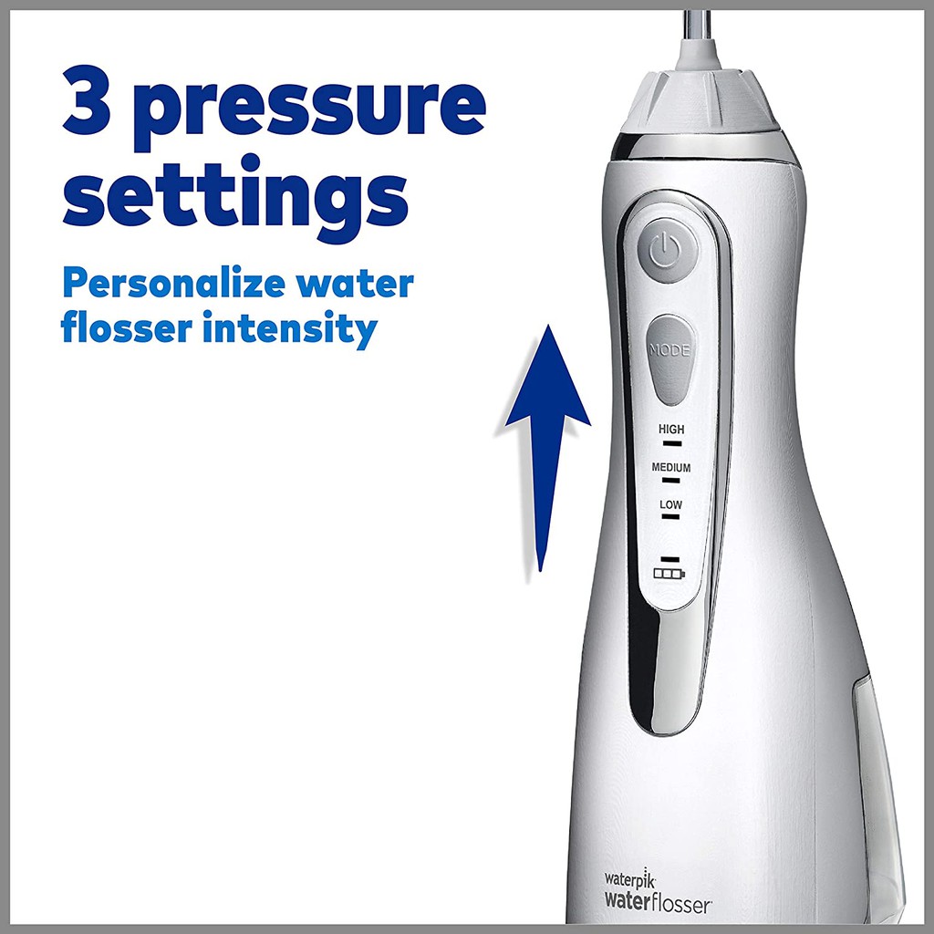 [Hàng Mỹ] Tăm nước Waterpik Cordless Advanced Water Flosser WP-560 WP-562 WP-563 WP-565 WP-567 WP-569