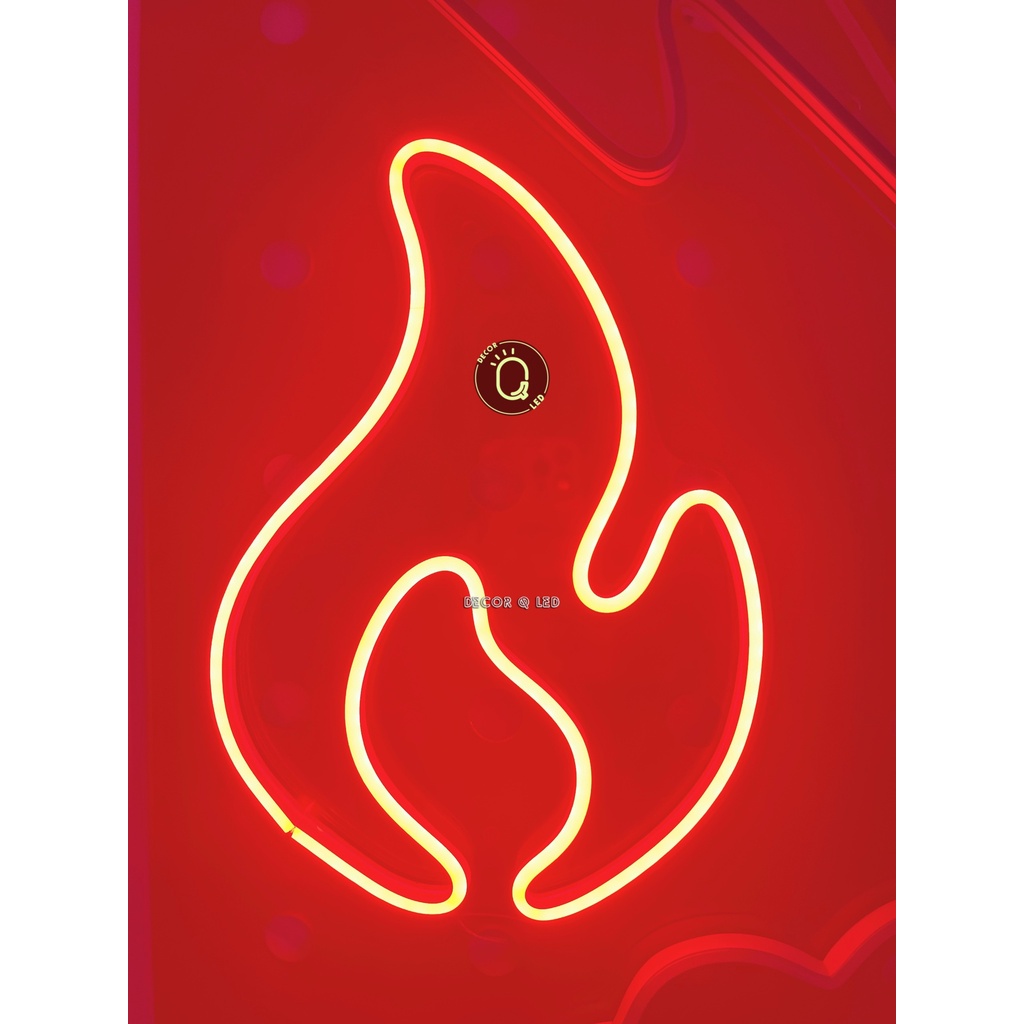 Đèn led neon hình xinh xắn,Đèn decor phòng ngủ