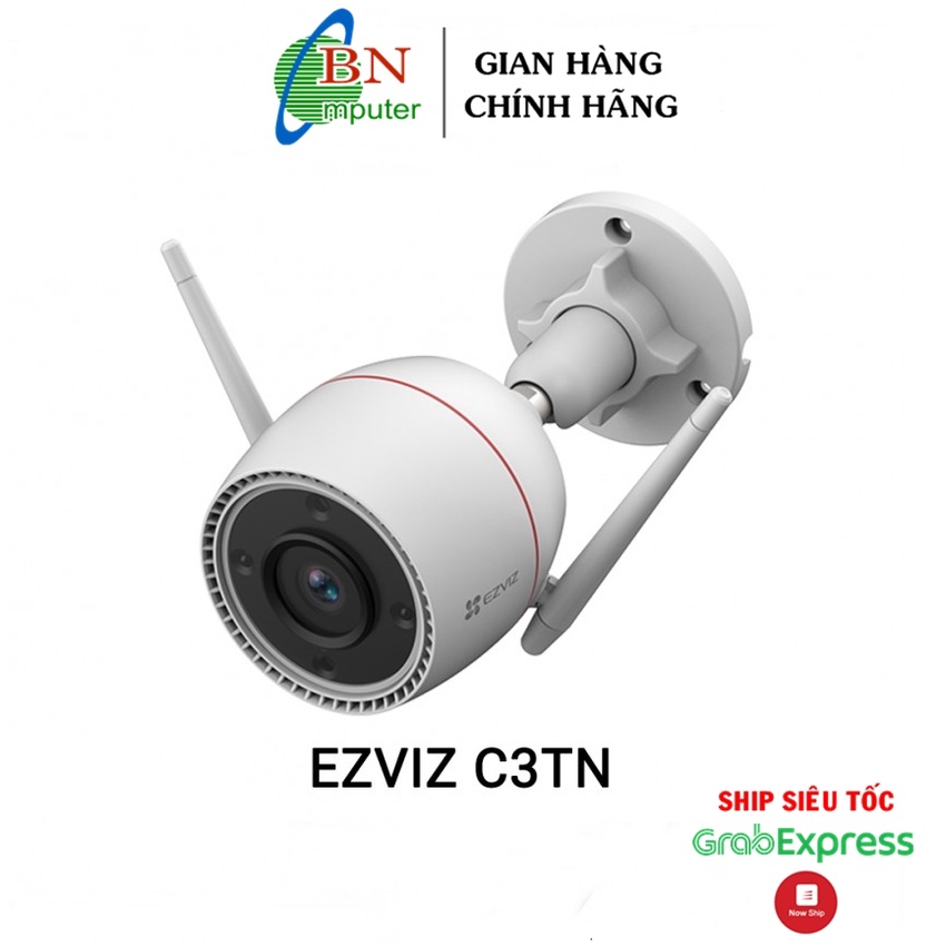 Camera Ezviz wifi ngoài trời C3TN 3.0MP đàm thoại 2 chiều, có màu ban đêm