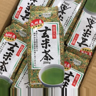 Trà xanh gạo lứt rang nhật bản