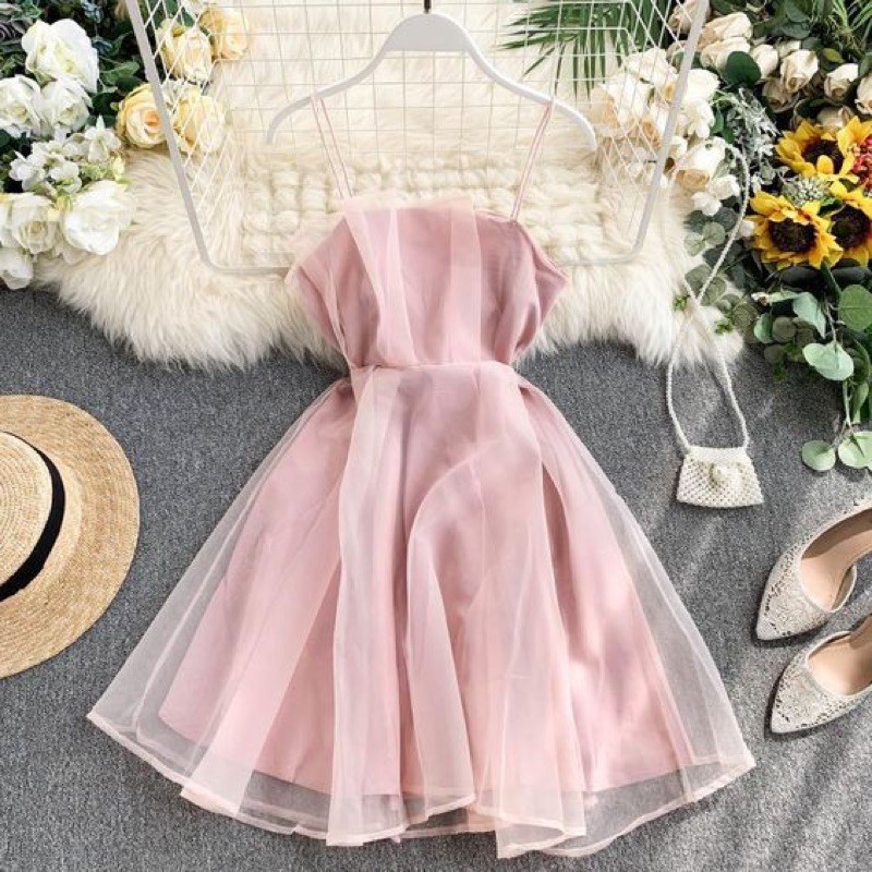 Váy jum chốt live cho khách Anh136