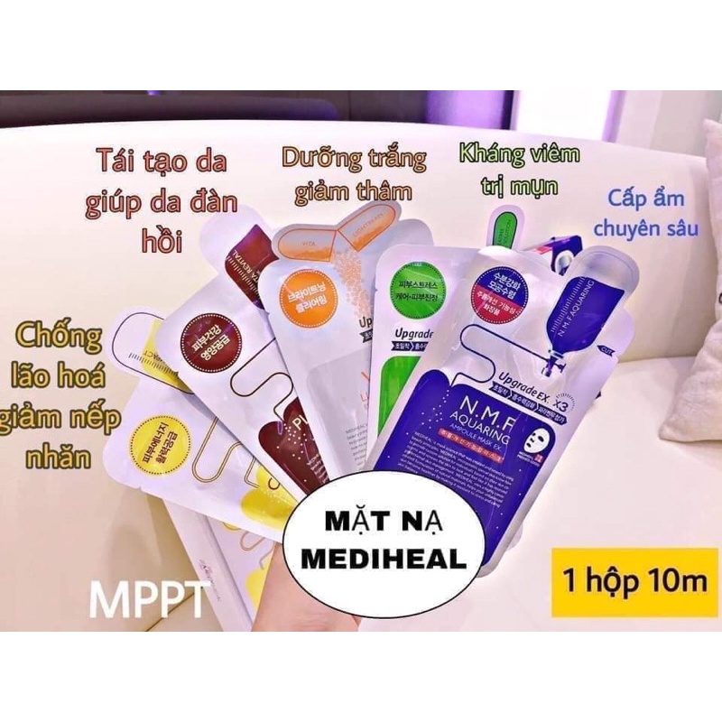 Mặt Nạ Mediheal Dưỡng Da Cấp Ẩm Phục Hồi Tái Tạo Da Mụn