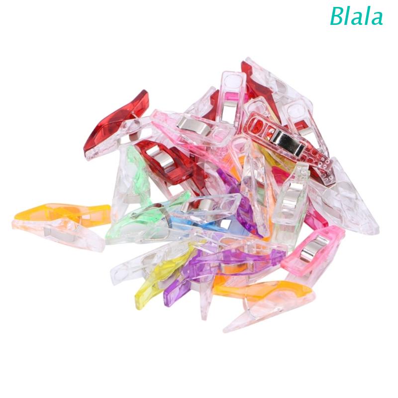 Set 20 kẹp nhựa dùng cố định vải dùng may vá thủ công