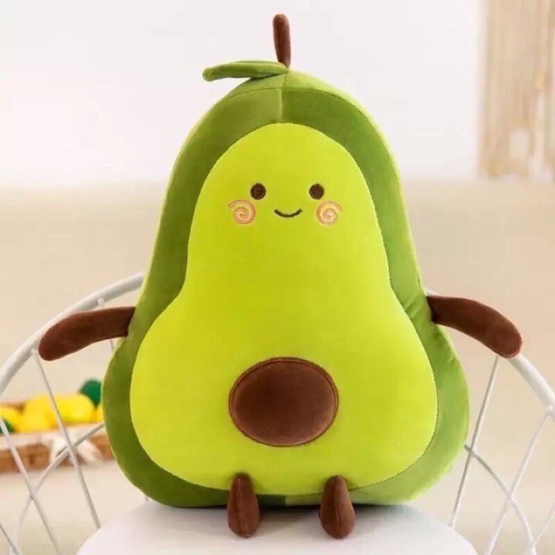 Gấu Bông Bơ Xanh Size Mini Giá Rẻ Bông Mềm Mịn Siêu Cute -Gbear_Shop