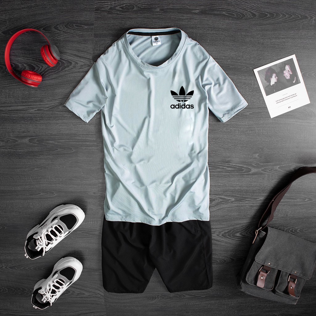 Đồ Bộ Quần Áo Nam Trơn Đơn Giản mặc đi đâu cũng được, Bộ Thể Thao Nam