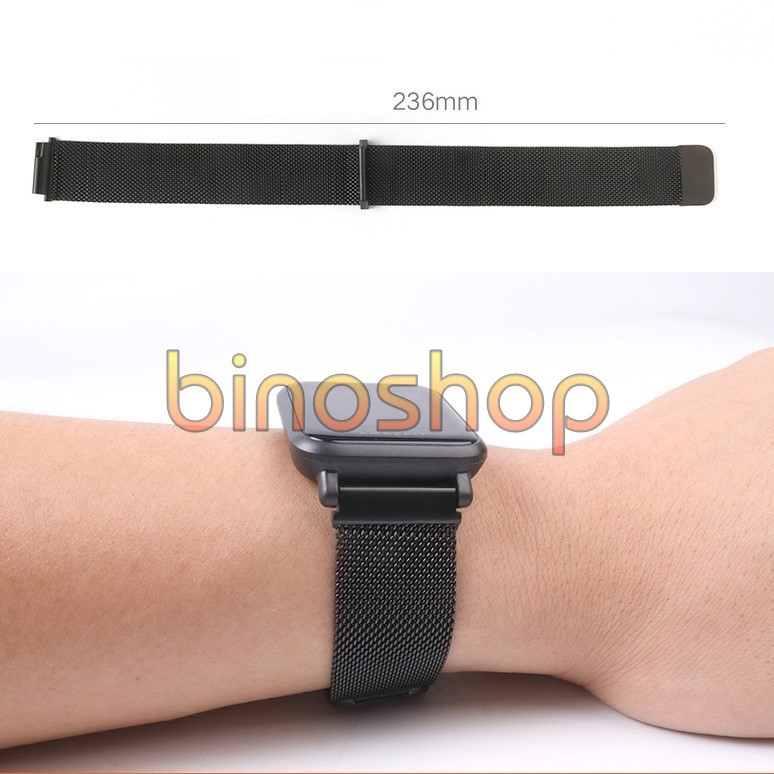 Dây đeo mắt lưới cho Amazfit Bip - Dây Mesh Amazfit Bip ( tặng kèm dụng cụ tháo chốt)