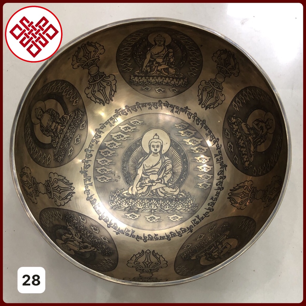 Chuông Xoay Tây Tạng [Kim Cương Hỷ Lạc]  Thủ Công Nepal