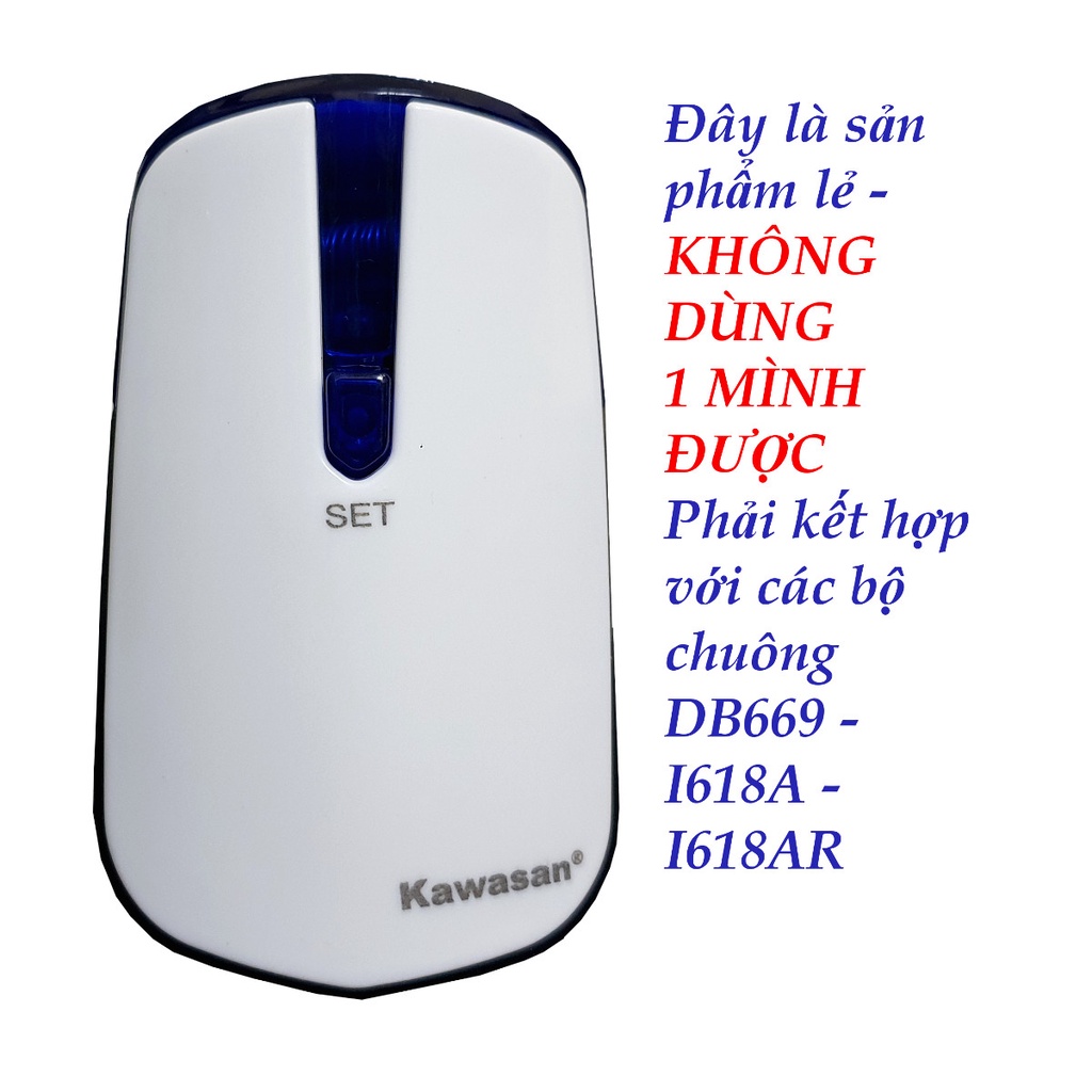 Đầu chuông lẻ Kawasan B8A=B69 của bộ chuông DB669 / I618A / I 618AR( Chi tiết rời không sử dụng 1 mình được )