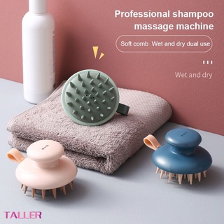 Bàn chải gội đầu có túi khí silicon giúp massage da đầu thoải mái và tạo nhiều bọt dễ sử thumbnail