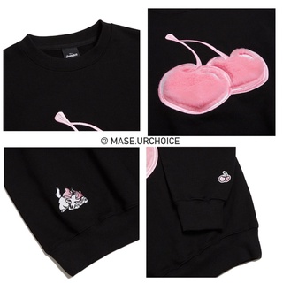 [ ORDER ] áo Aristocats big cherry sweater ( Kirsh )