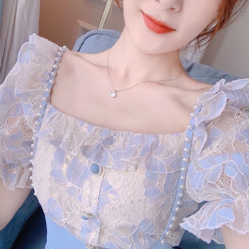 Bộ nữ cao cấp .sét bộ nữ mang phong cách thời trang Pháp thiết kế thanh lịch dành cho mùa hè 2022