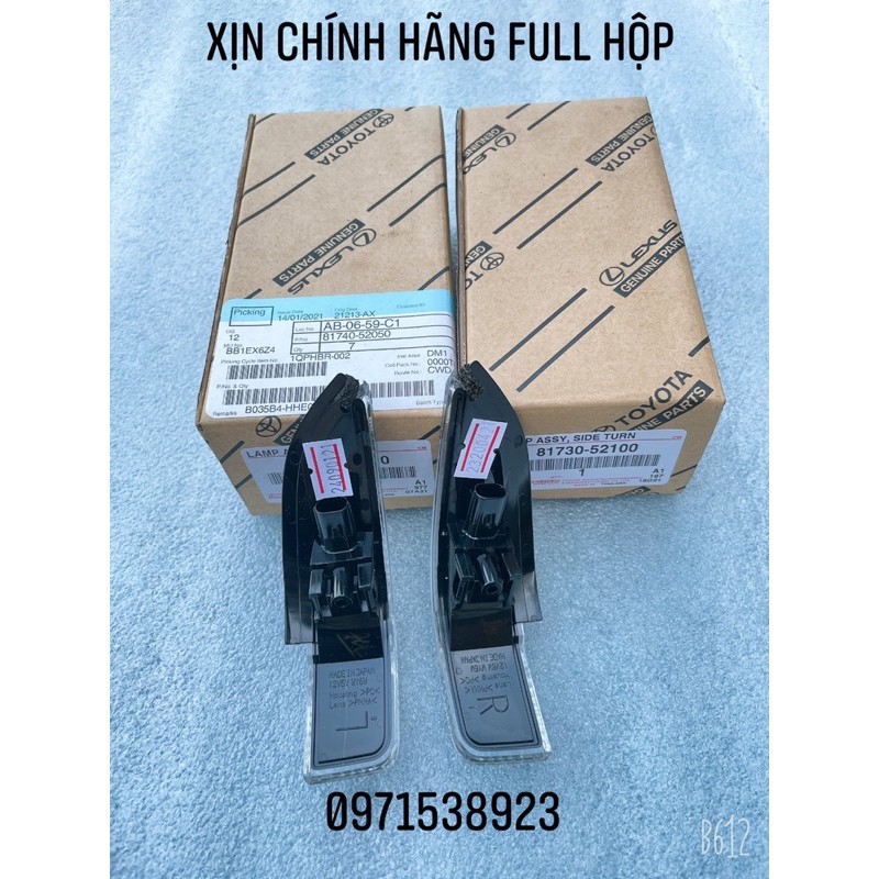 Xi nhan gương trái và phải Toyota VIOS, COROLLA ALTIS, CAMRY, YARIS, 2013-2021 xịn chính hãng 8174052050 8173052100