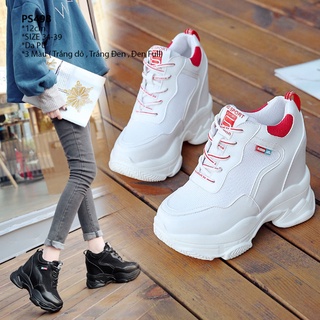 Giày Sneakers đế cao 11CM siêu nhẹ PS498