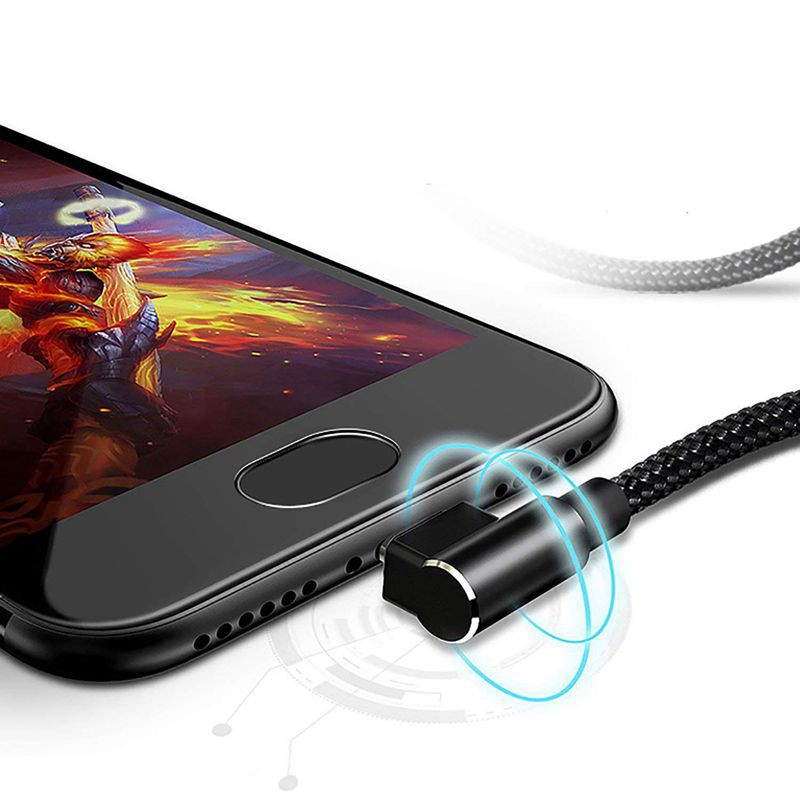 Dây Cáp Sạc Usb 90 Độ Cho Samsung S8 Note 8, Lg V20 G6 G5 Google Pixel 2/xl | BigBuy360 - bigbuy360.vn