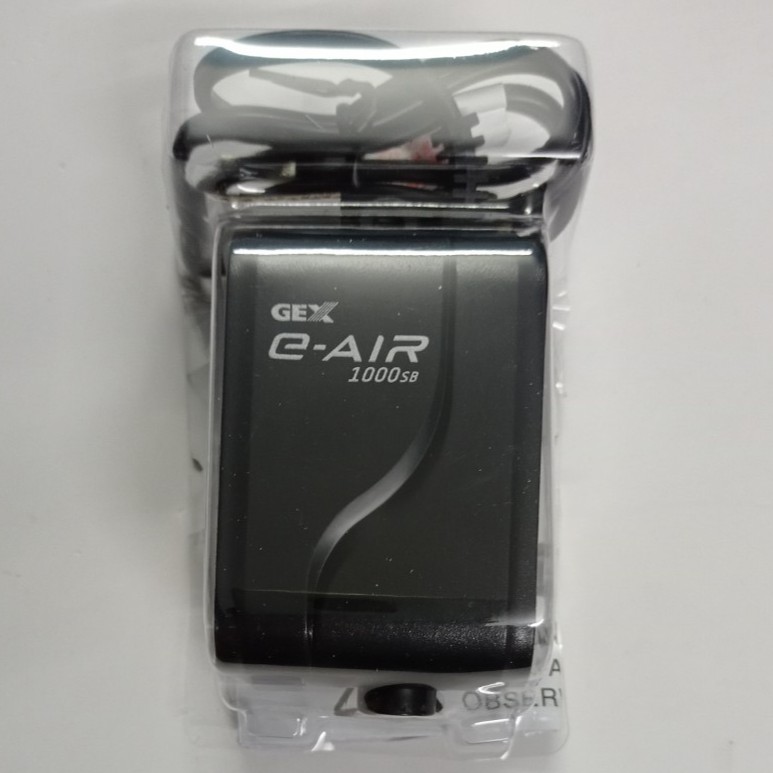Máy sủi khí Oxy Gex E-AIR 1000SB 1000 Siêu Êm CAO CẤP 1 vòi cho hồ cá
