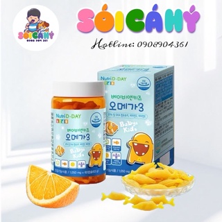 Kẹo dẻo O.me.ga 3 cho bé nội địa Hàn Quốc